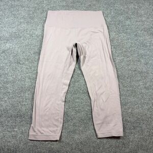 Lululemon Leggings Women's 10 Align High Rise Crop Dusty Rose Athleisure